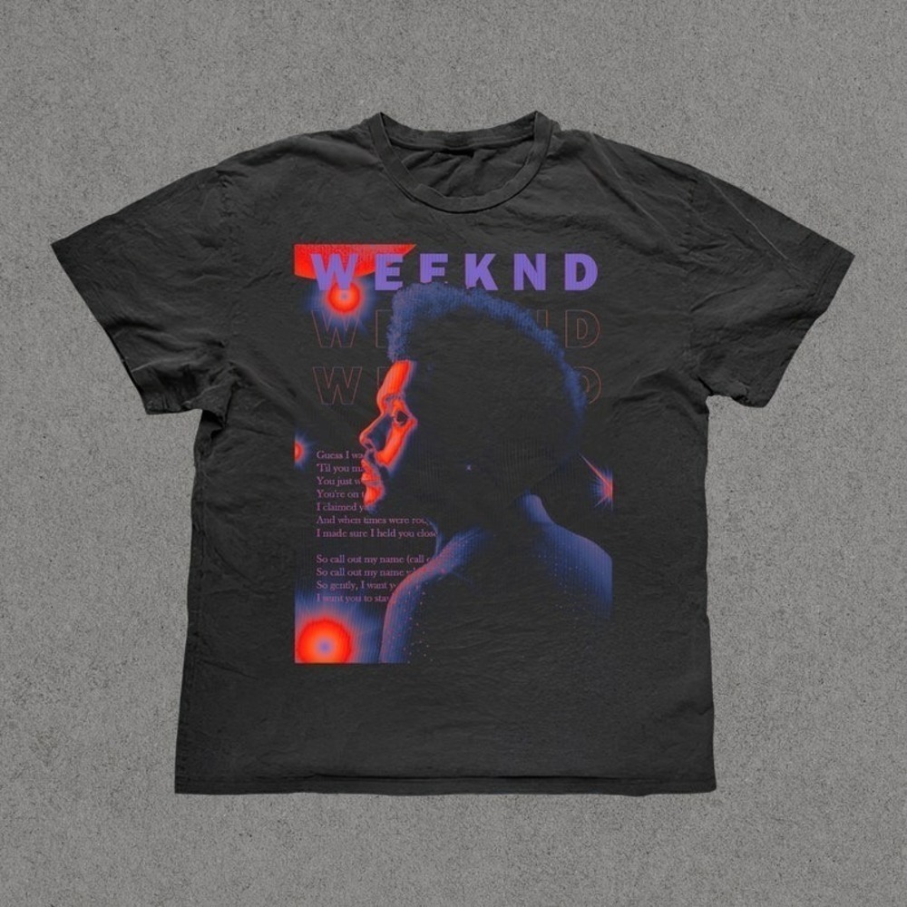 The Weeknd Shirt Weeknd Shirt The Weeknd Gift The Weeknd Unisex Tshirt